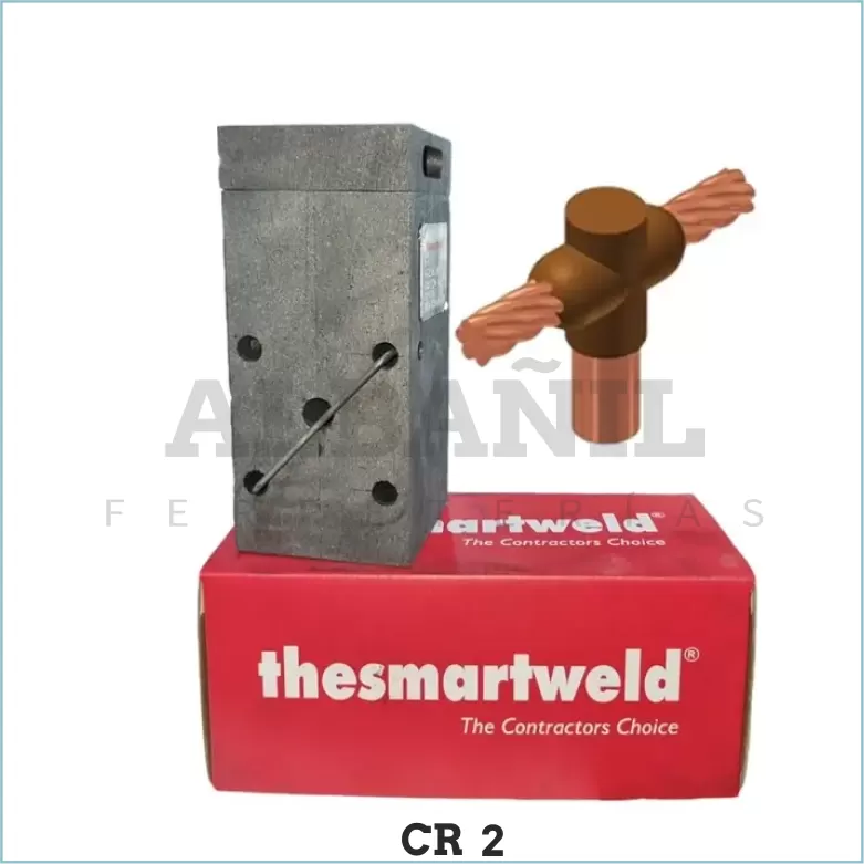 MOLDE DE SOLDADURA CR2 3/4 - 1/0