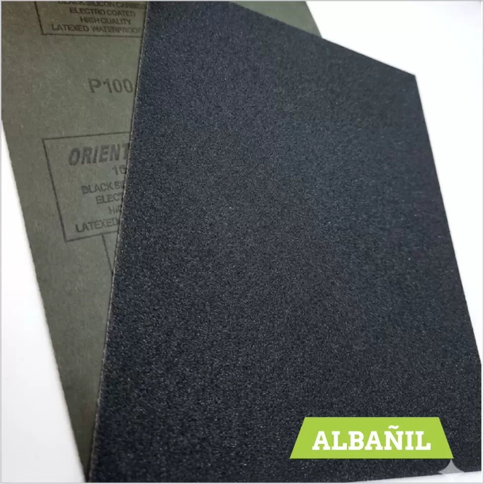 LIJA NRO 100 (PARED, METAL, MADERA)
