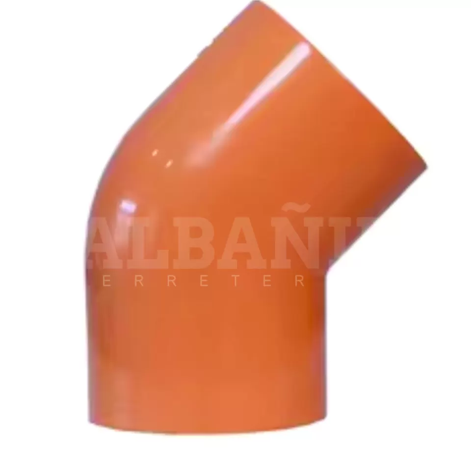 CODO 6" X 45º