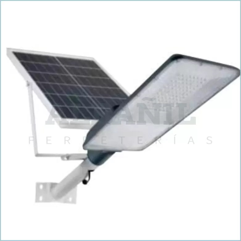 300 W LED SOLAR P/CALLE + PANEL ALF