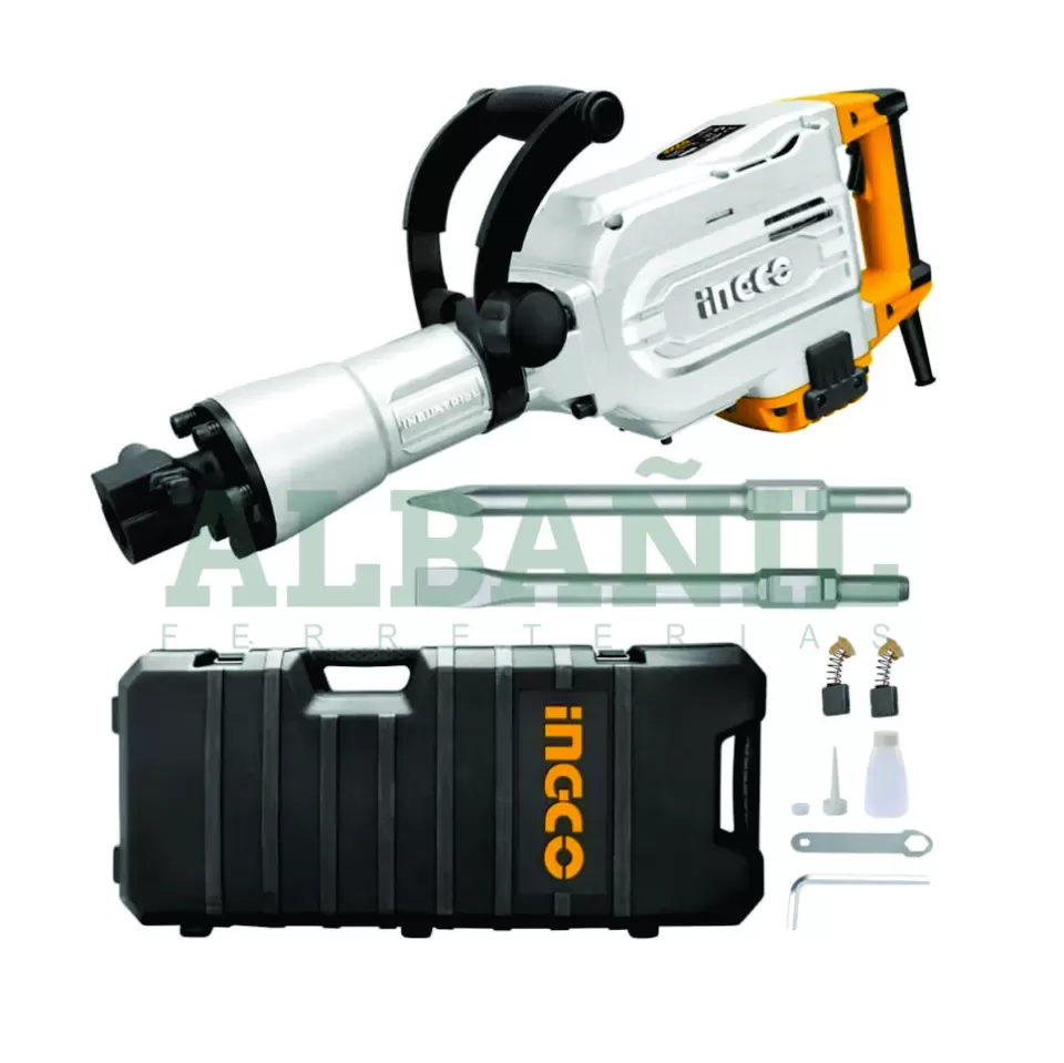 ROTOMARTILLO 1700W 16 KG 55 JOULES + 2 CINCELES+ ESTUCHE