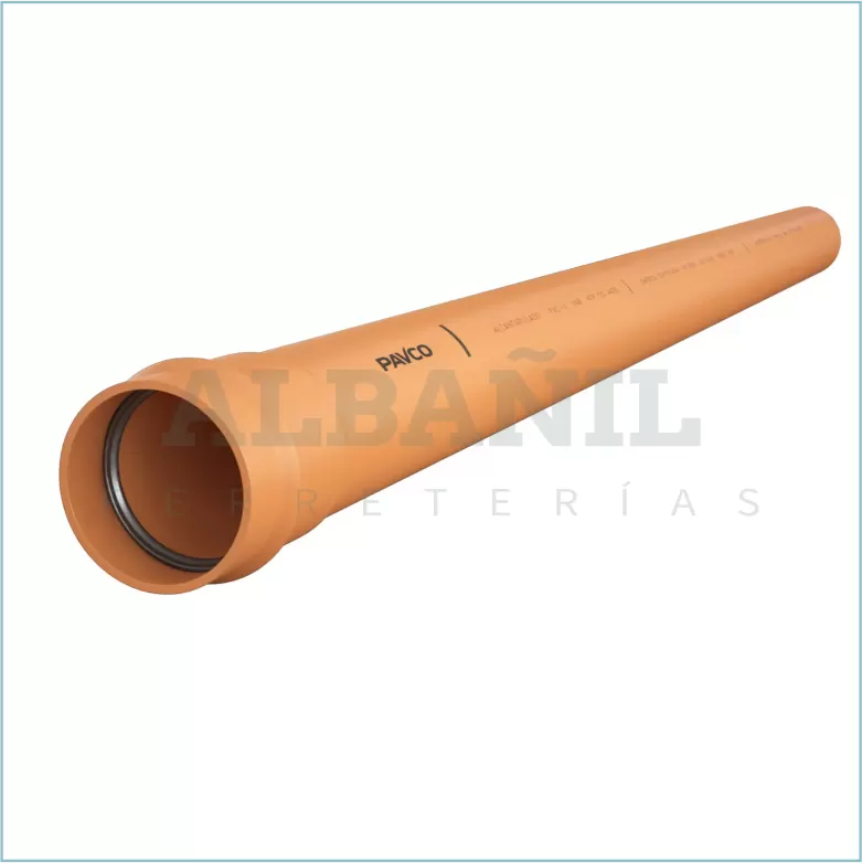 TUBO ALCANTARILLADO 8" 200MM X 6M