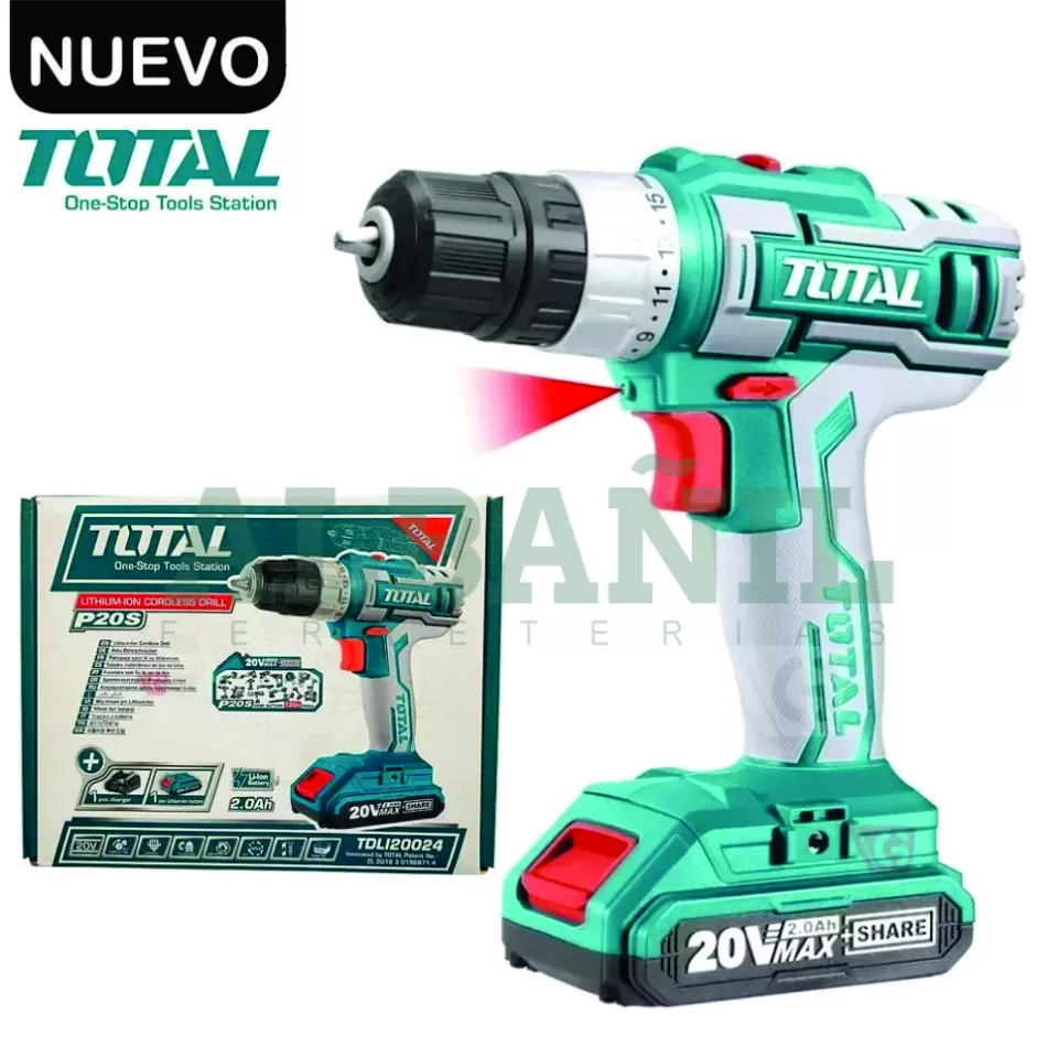 TALADRO INALAMBRICO 20V X 66N