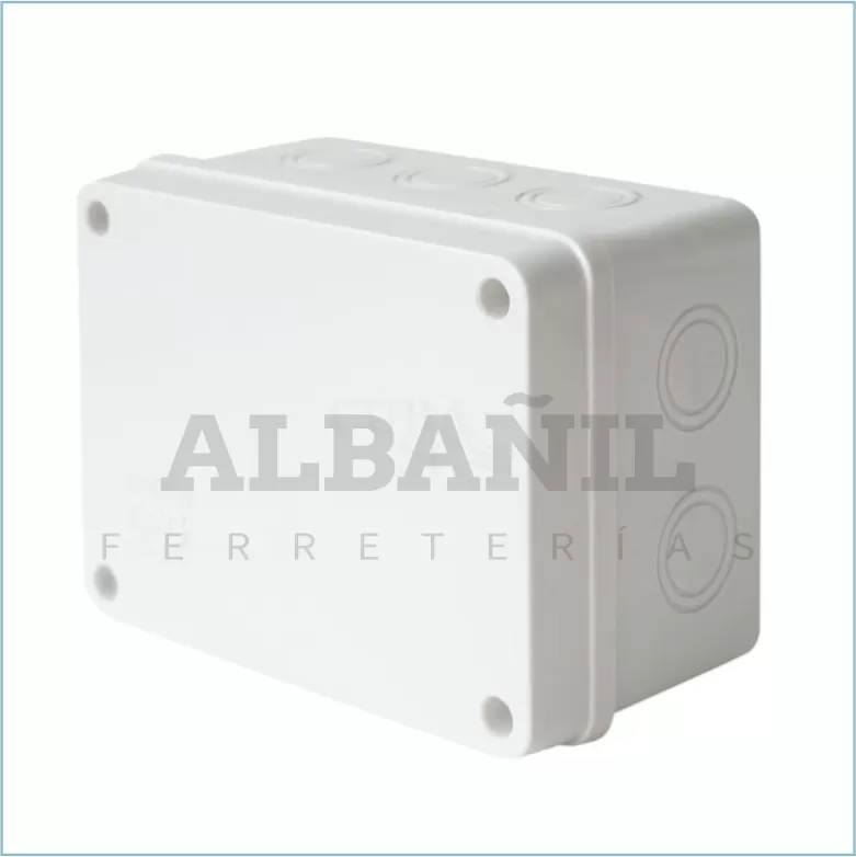 CAJA DE PASE PVC 20X25X8