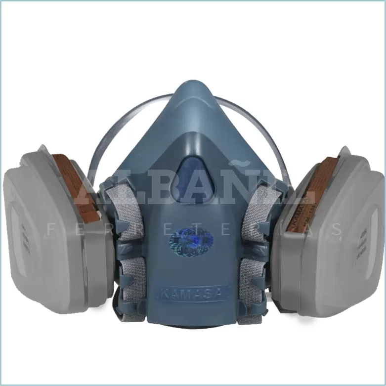 RESPIRADOR CONTRA ACIDO Y GAS 2 FILTRO PVC